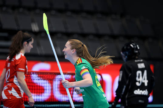 under finalen i Svenska Cupen i innebandy mellan