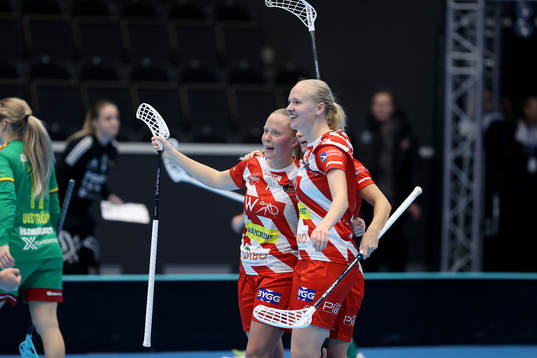 under finalen i Svenska Cupen i innebandy mellan