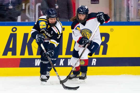 Ångermanlands Ebba Hedqvist och Stockholms Wilma Georgny