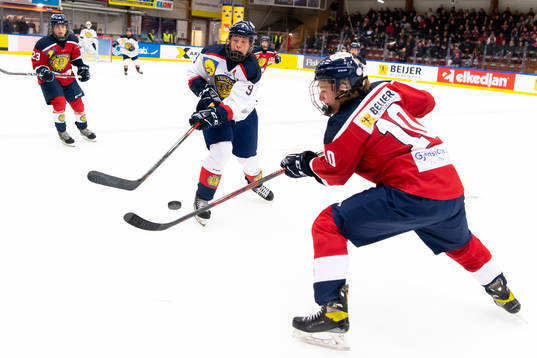 Stockholm Nords Felix Wassberg och Stockholm Syds Fred Nord