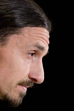Zlatan Ibrahimovic of the Swedish national football team