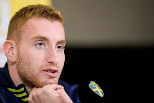 Dejan Kulusevski of the Swedish national football team