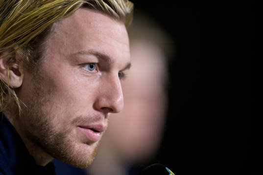 Emil Forsberg of the Swedish national football team