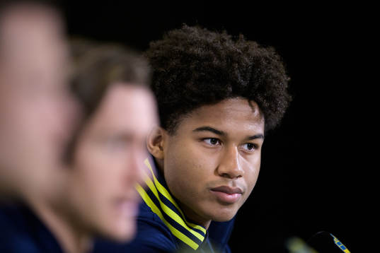 Jens Cajuste of the Swedish national football team