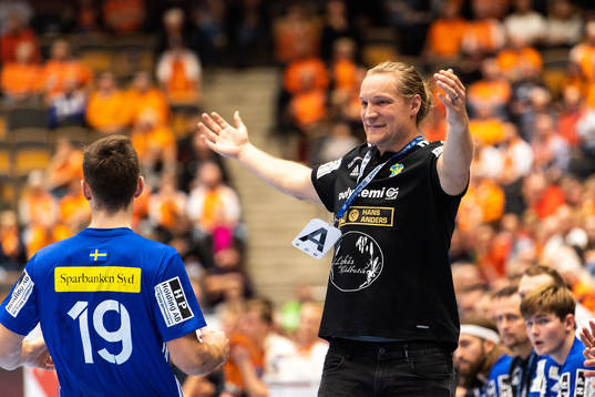 Ystads IFs tränare Oscar Carlén