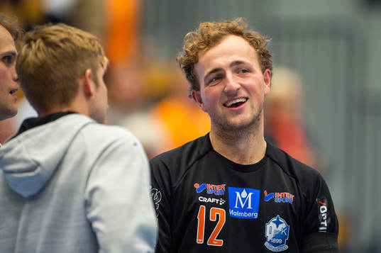 Kristianstads målvakt Gustaf Banke