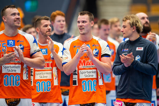 Kristianstads Marcus Olsson jublar