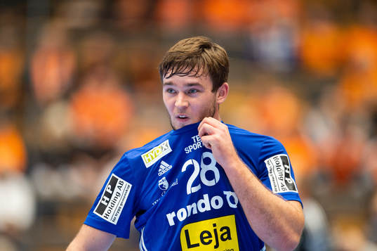 Ystads IFs Jonathan Svensson deppar
