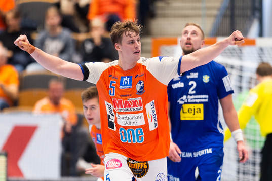 Kristianstads Hampus Henningsson jublar