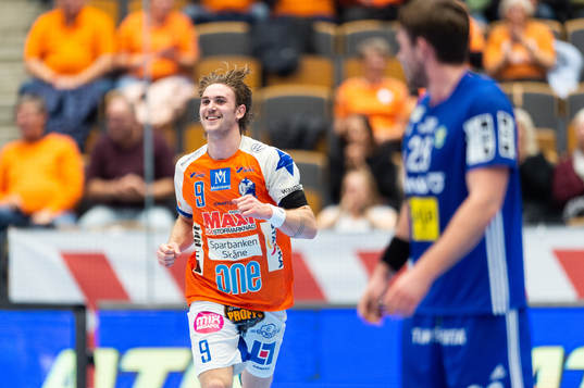 Kristianstads Anton Hallbäck jublar