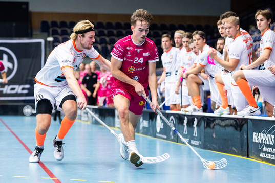 Höllvikens Simon Larsson och Malmös Axel Rasmusson