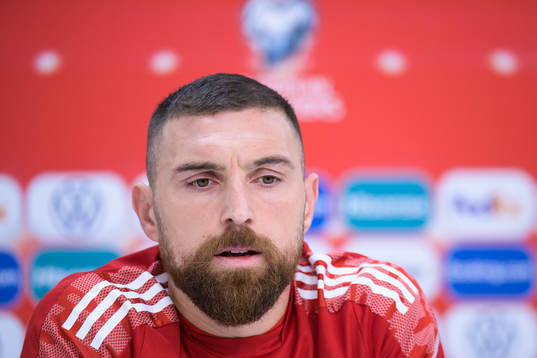 Guram Kashia of the Georgian national football team