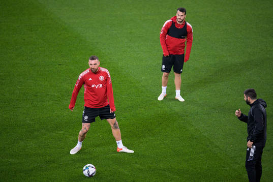 Guram Kashia of the Georgian national football team