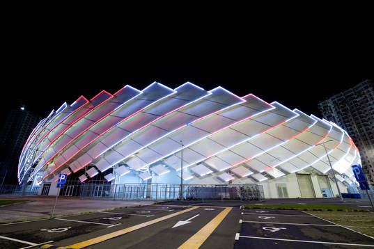 Exterior view of Batumi Stadium