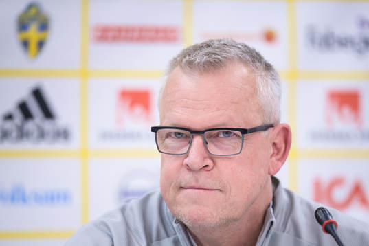 Head coach Janne Andersson of the Swedish national football