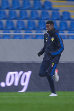 Alexander Isak of the Swedish national football team