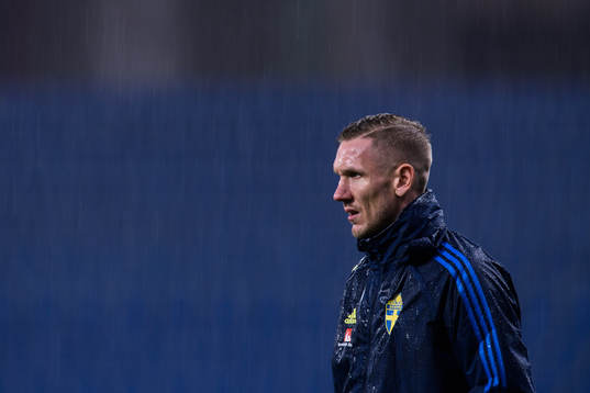 Robin Olsen of the Swedish national football team