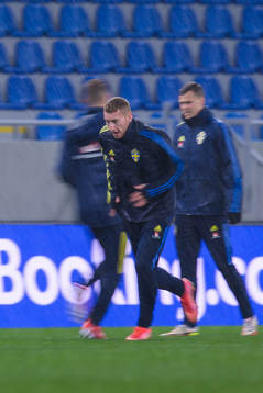 Dejan Kulusevski of the Swedish national football team