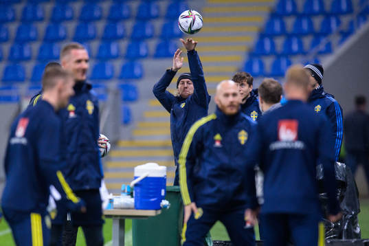 Emil Forsberg of the Swedish national football team
