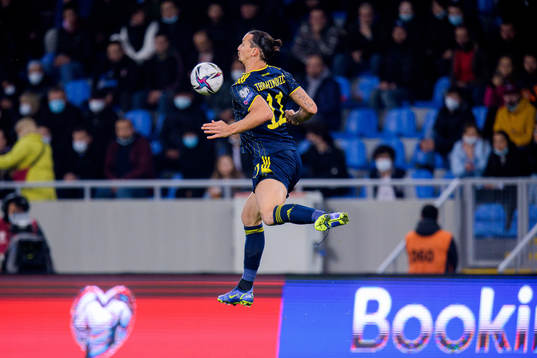 Zlatan Ibrahimovic of Sweden