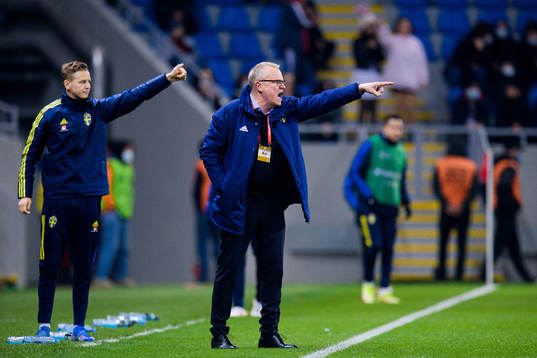 Head coach Janne Andersson of Sweden