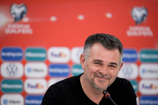 Head coach Willy Sagnol of Georgia