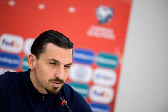 Zlatan Ibrahimovic of Sweden