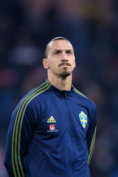 Zlatan Ibrahimovic of Sweden
