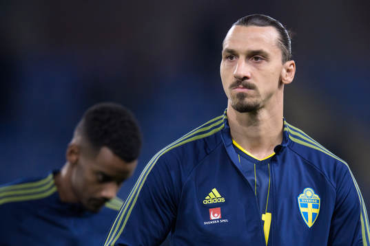 Zlatan Ibrahimovic of Sweden