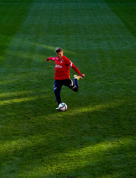 Martin Ødegaard of the Norwegian national football team