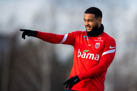 Joshua King of the Norwegian national football team