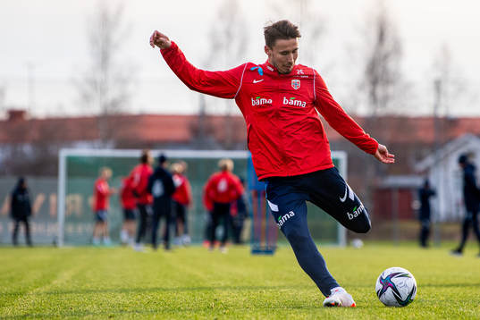 Anders Trondsen of the Norwegian national football team