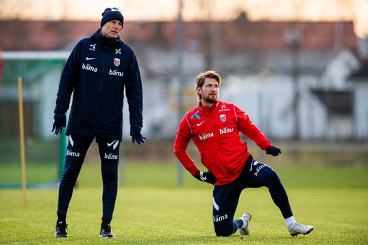 Ståle Solbakken, head coach of the Norwegian national