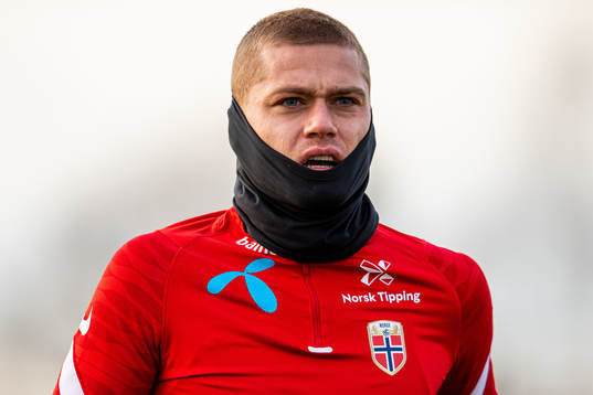 Julian Ryerson of the Norwegian national football team