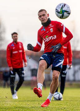 Julian Ryerson of the Norwegian national football team