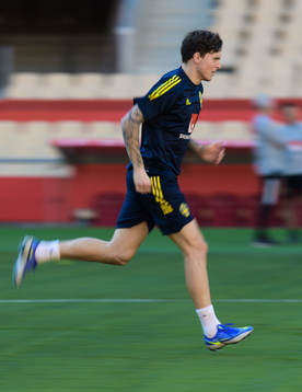 Victor Nilsson Lindelöf of the Swedish national football