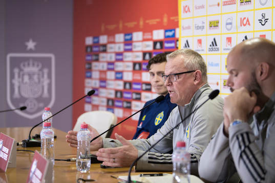 Head coach Janne Andersson of the Swedish national football