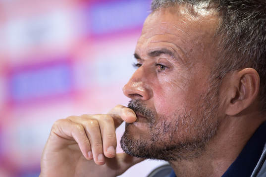 Head coach Luis Enrique of the Spanish national football