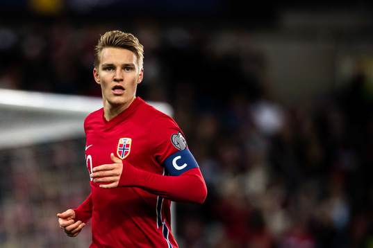 Martin Ødegaard of Norway