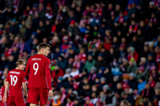 Alexander Sørloth of Norway