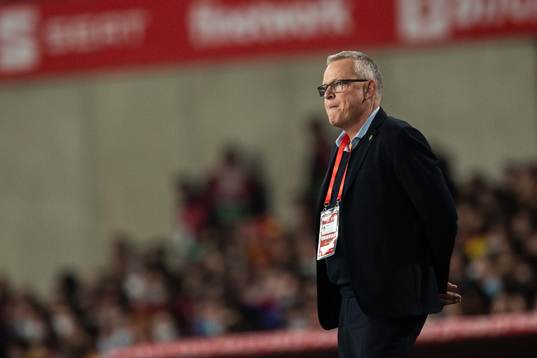 Head coach Janne Andersson of Sweden