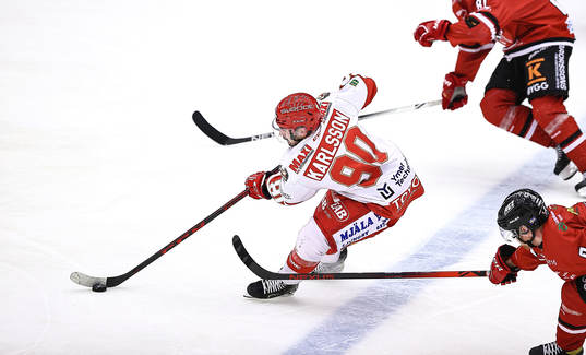 Troja/Ljungbys Kevin Karlsson