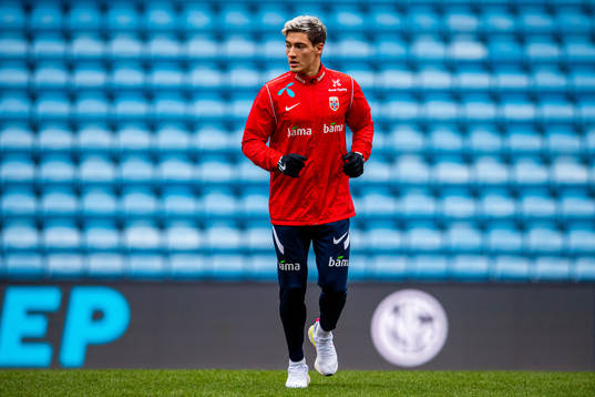 Mathias Normann of the Norwegian national football team