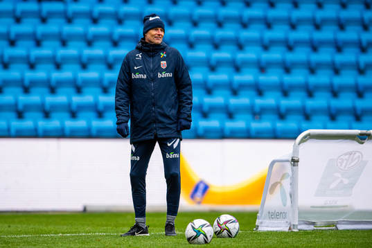Ståle Solbakken, head coach of the Norwegian national