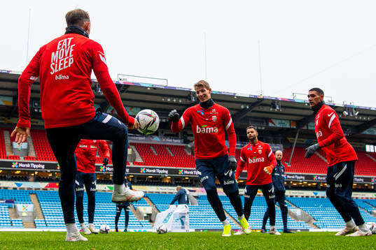 Thomas Lehne Olsen of the Norwegian national football team