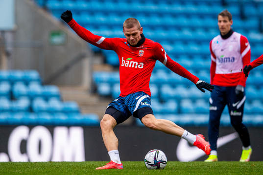 Julian Ryerson of the Norwegian national football team