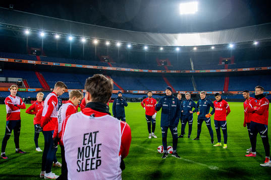 Ståle Solbakken, head coach of the Norwegian national