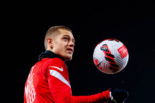 Julian Ryerson of the Norwegian national football team