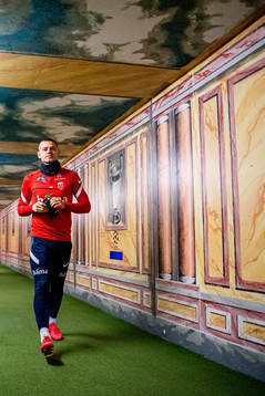 Julian Ryerson of the Norwegian national football team