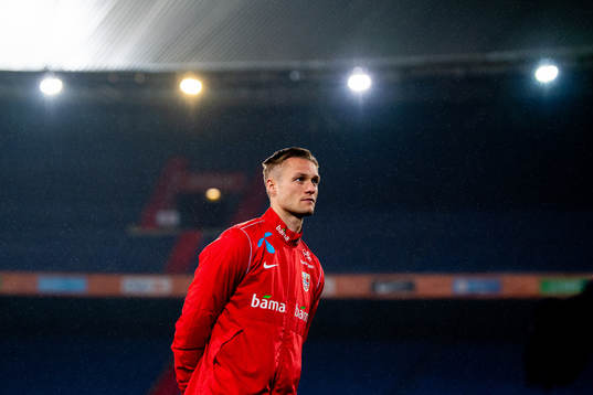 Stian Gregersen of the Norwegian national football team